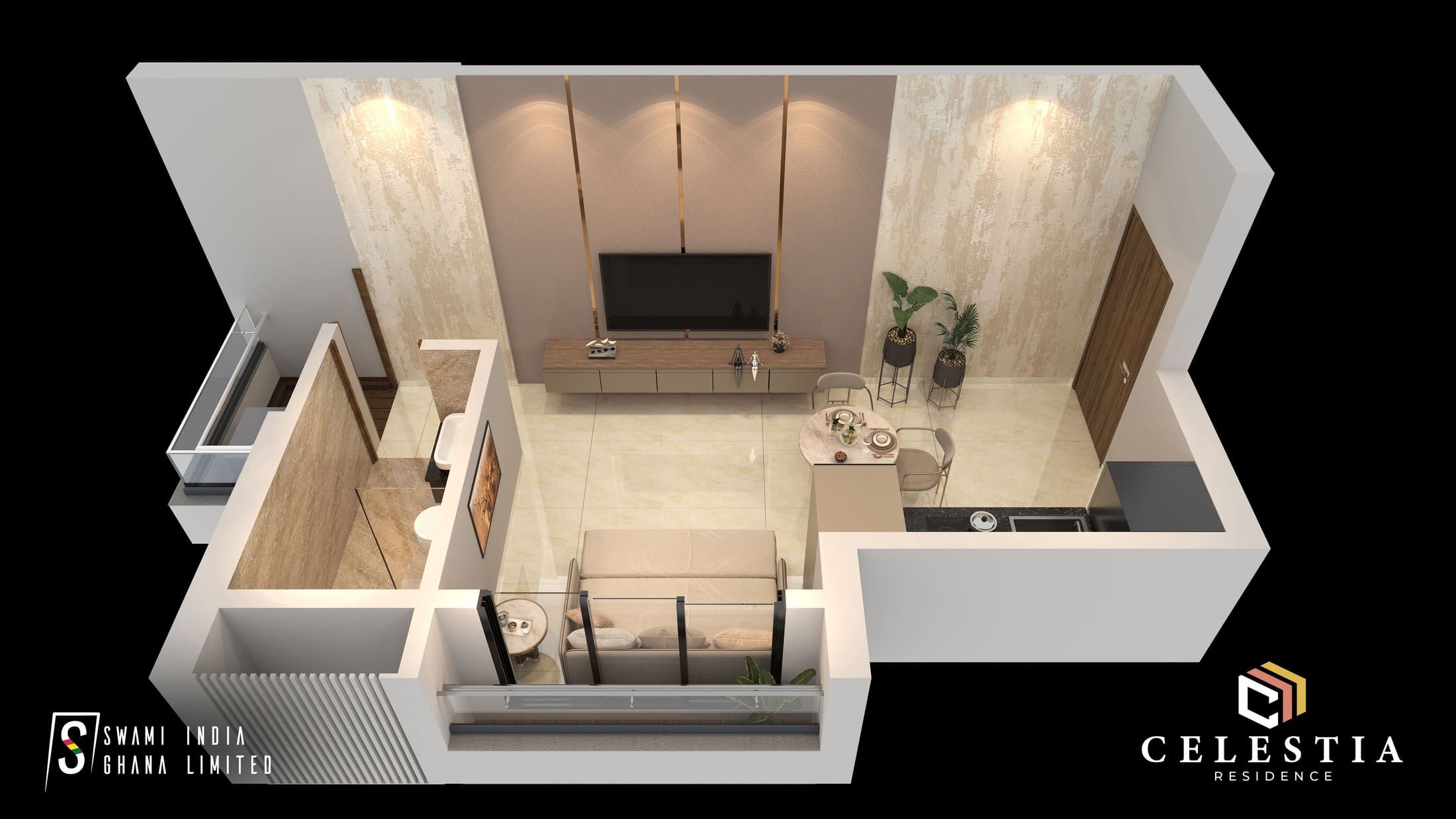 Studio floor plan