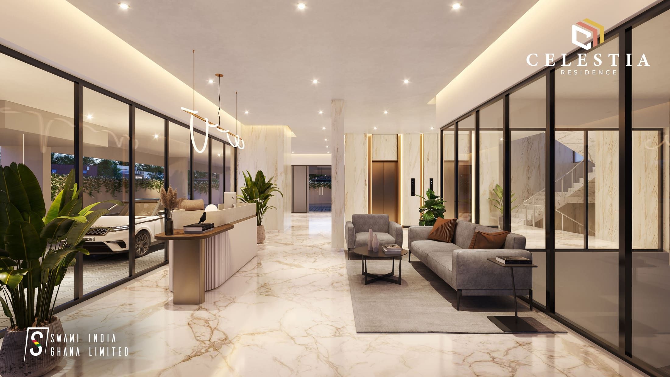 Celestia Residence — Lobby