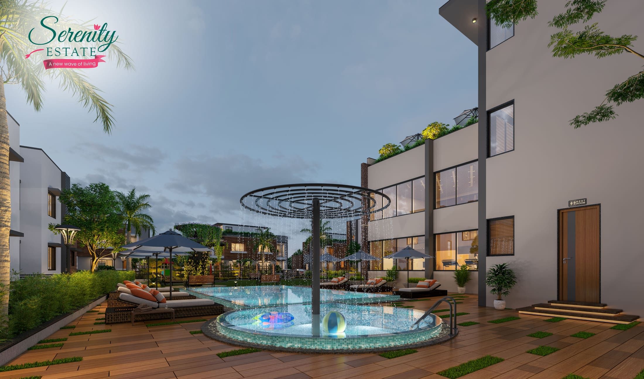 Serenity Estate — Pool
