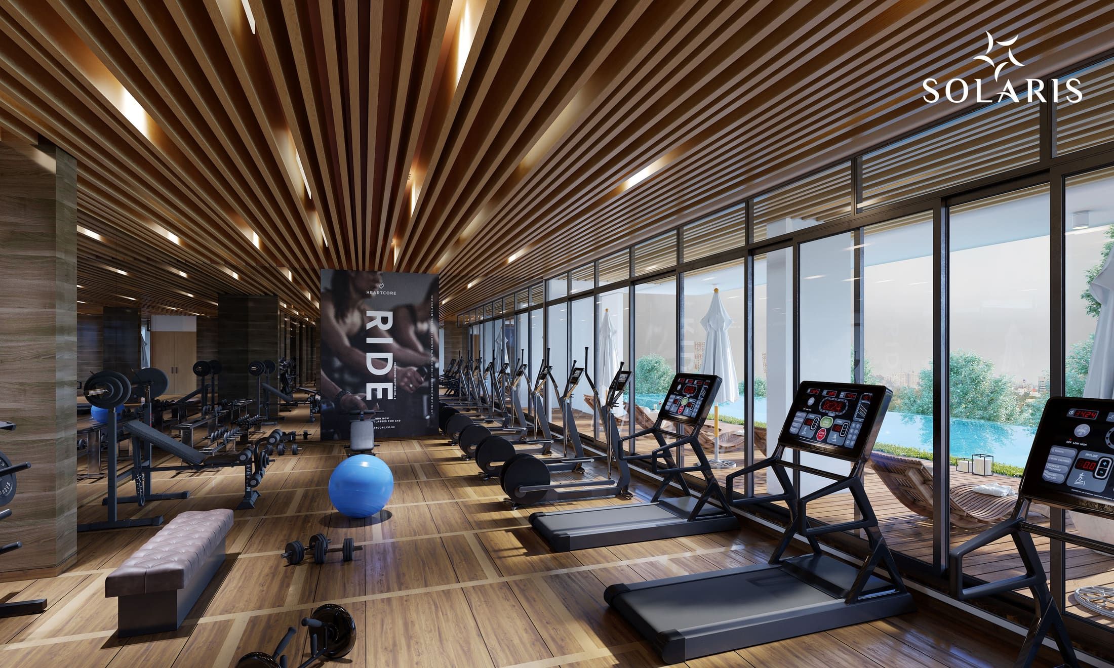 Solaris Apartments — Gym