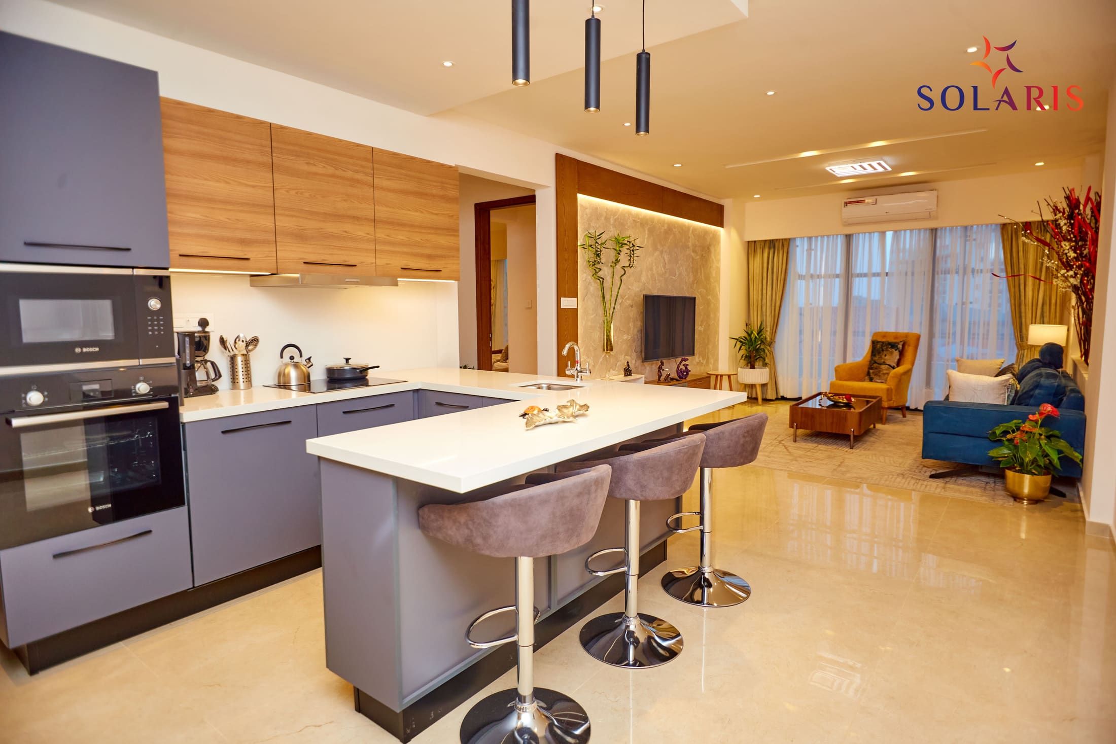 Solaris Apartments — Living Room
