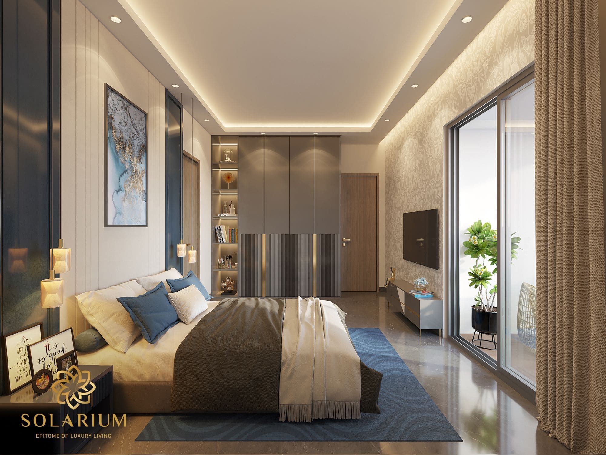 Solarium — Master Bedroom